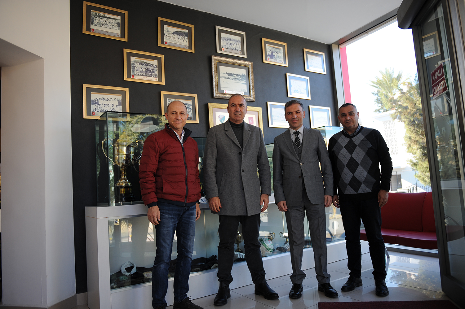 Kıbrıs Türk Futbol Müzesi için görüşme gerçekleşti