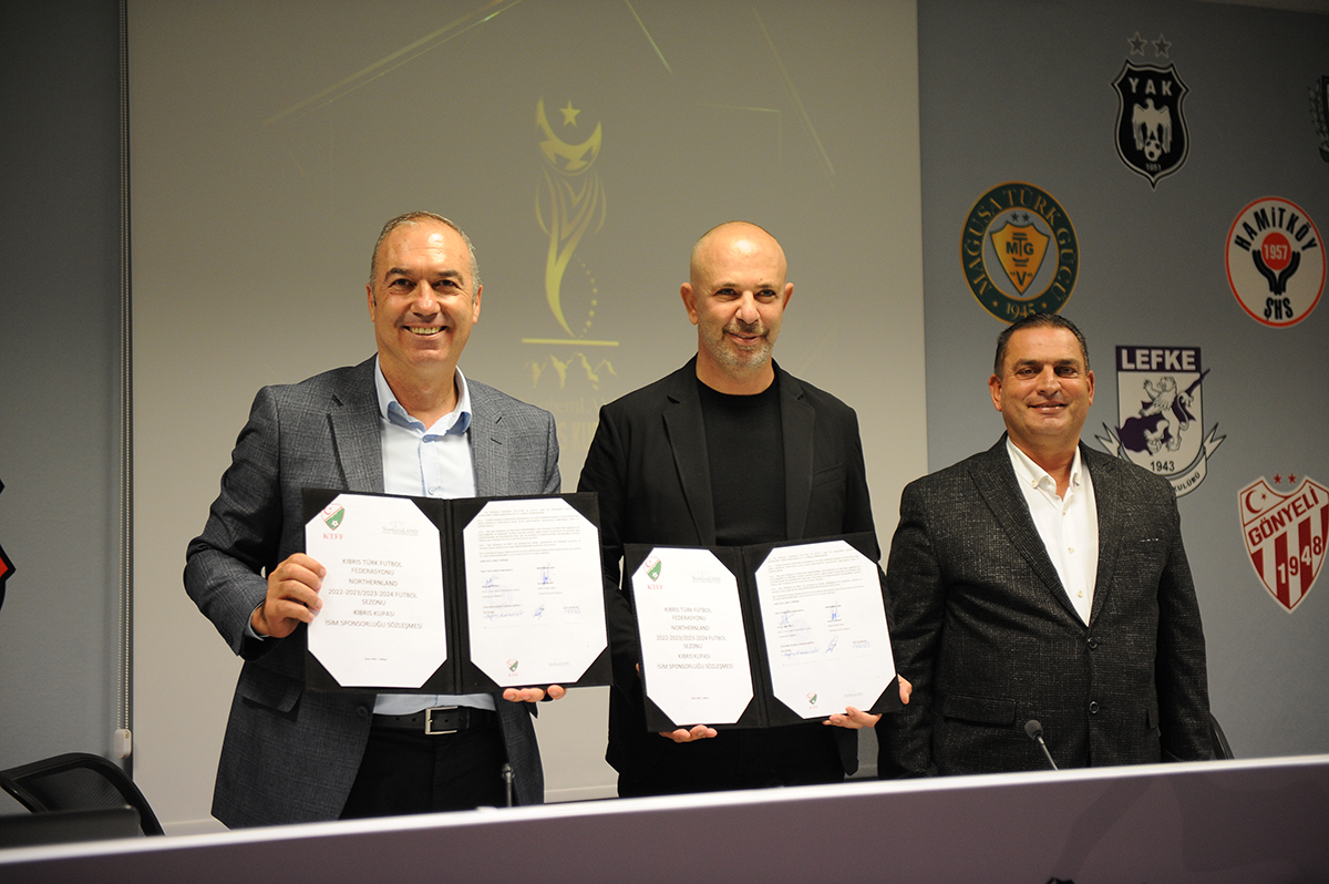 Northernland Kıbrıs Kupası için resmi imzalar atıldı