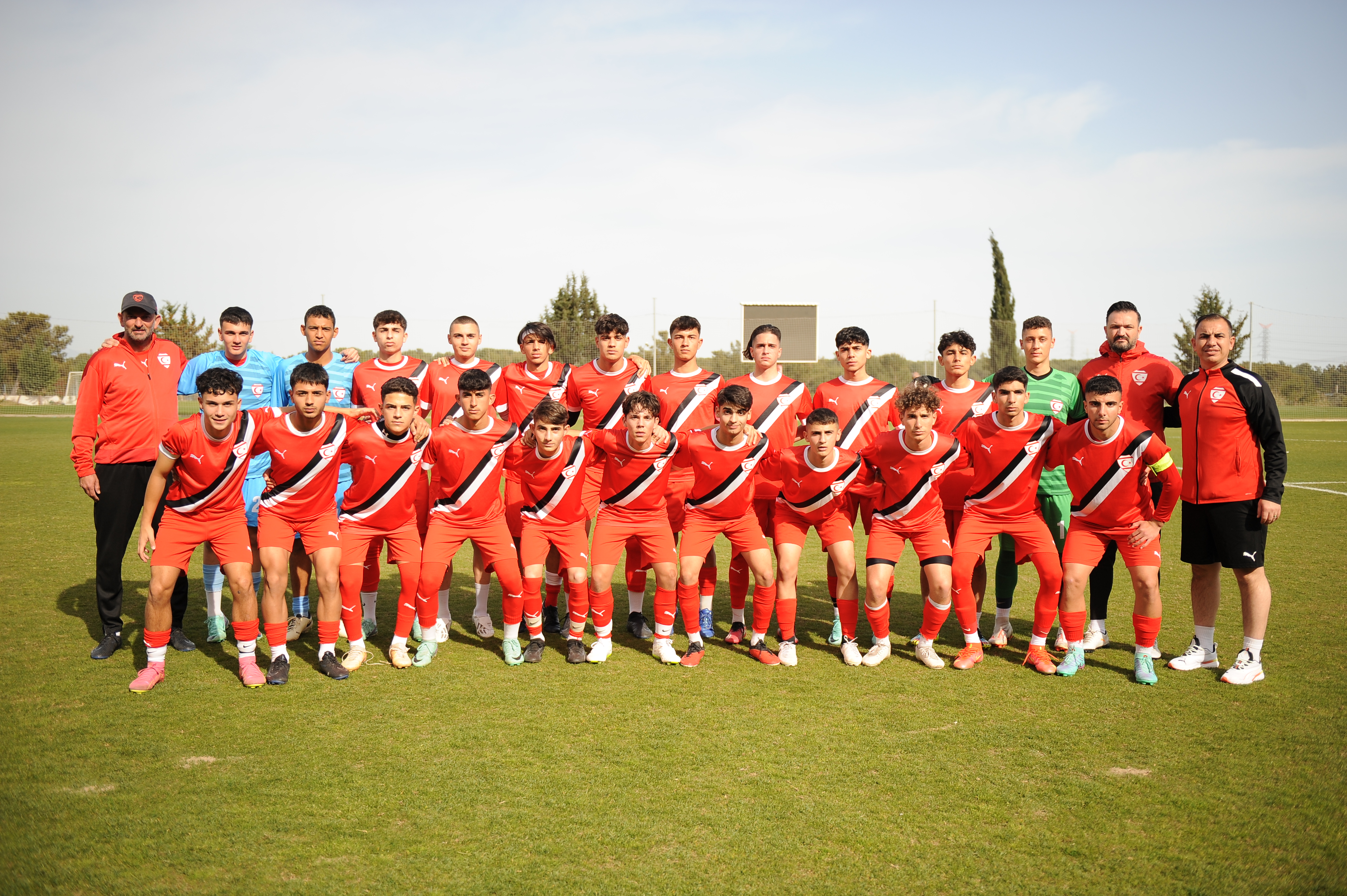 U16 Milli Takımı Antalya'da ilk maçında takdir topladı