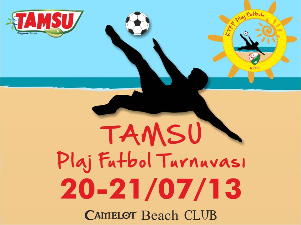 TAMSU Plaj Futbol Turnuvası müracaatları tamamlandı
