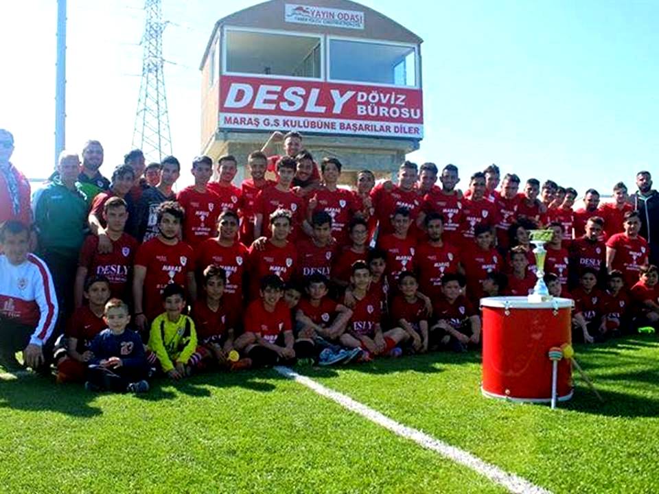 A2 1.Lig Kırmızı Grup şampiyonu Maraş Gençlik Spor Kulübü